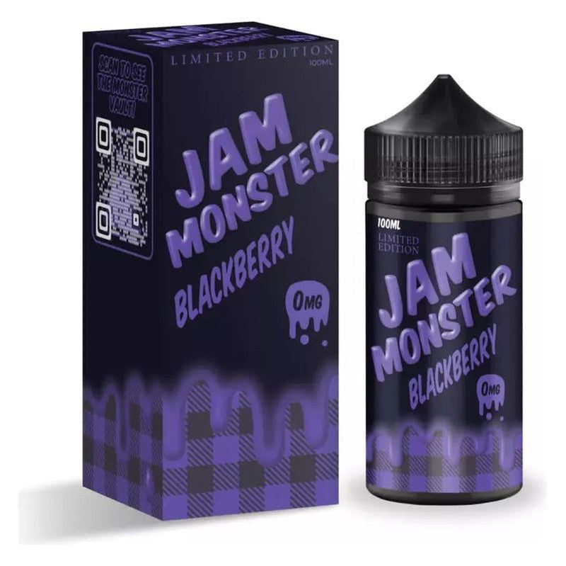 SALE! JAM MONSTER E-LIQUID BLACKBERRY - 100ML - E-Juice Steals