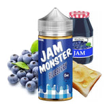 JAM MONSTER E-LIQUID BLUEBERRY - 100ML - E-Juice Steals