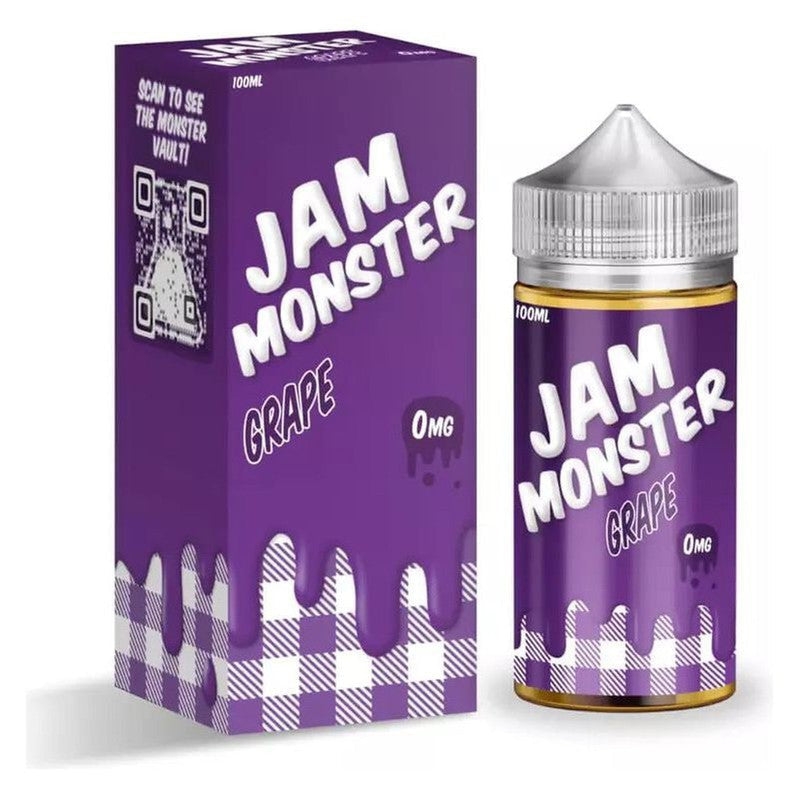 JAM MONSTER E-LIQUID GRAPE - 100ML - E-Juice Steals