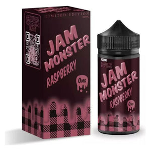 JAM MONSTER E-LIQUID RASPBERRY - 100ML - E-Juice Steals