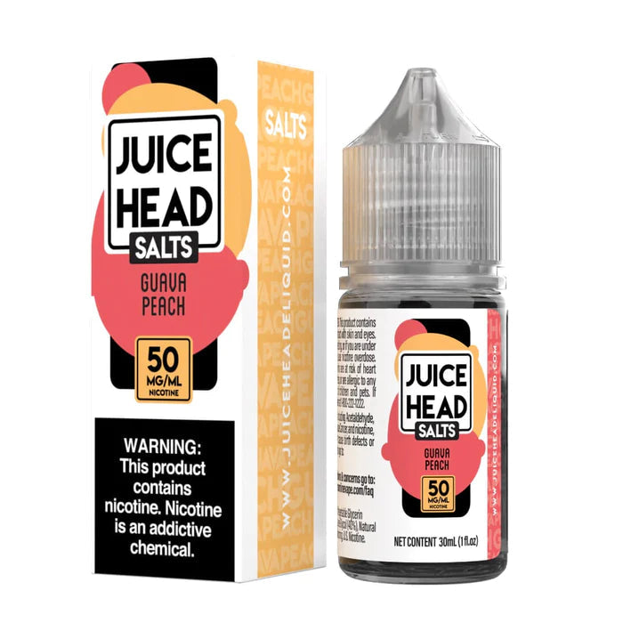 JUICE HEAD SALT GUAVA PEACH - 30ML - E-Juice Steals