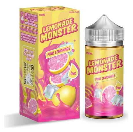 LEMONADE MONSTER E-LIQUID PINK LEMONADE - 100ML - E-Juice Steals