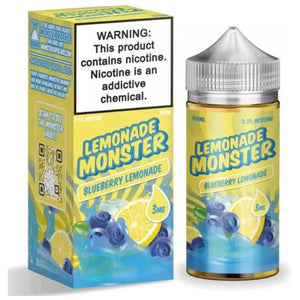 LEMONADE MONSTER E-LIQUID BLUEBERRY LEMONADE - 100ML - E-Juice Steals