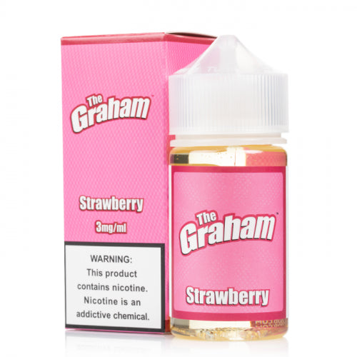 SALE! THE GRAHAM E-LIQUID STRAWBERRY - 60ML - E-Juice Steals