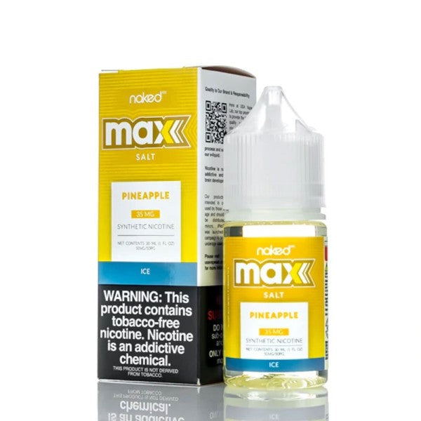 SALE! NAKED 100 MAX SALT - PINEAPPLE - 30ML - E-Juice Steals