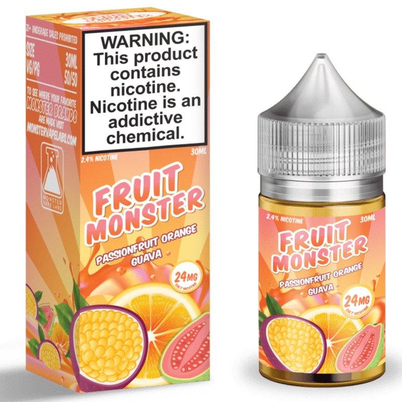 SALE! FRUIT MONSTER SALT PASSIONFRUIT ORANGE GUAVA - 30ML - E-Juice Steals