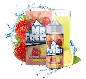 MR FREEZE E-LIQUID STRAWBERRY LEMONADE - 100ML - E-Juice Steals