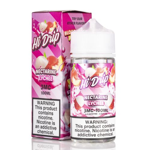 SALE! HI-DRIP E-LIQUID NECTARINE LYCHEE- 100ML - E-Juice Steals