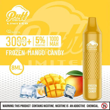 PUFF XTRA LIMITED DISPOSABLE - 3000 PUFFS - E-Juice Steals