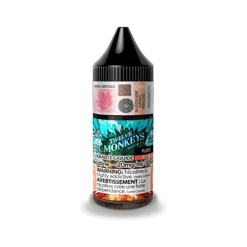 PURIS ICE – TWELVE MONKEYS E-LIQUID - 30 ML - E-Juice Steals