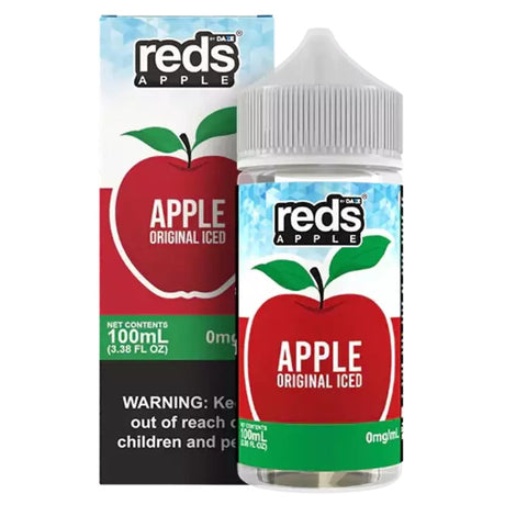 REDS E-LIQUID APPLE ORIGINAL ICED - 100ML - E-Juice Steals