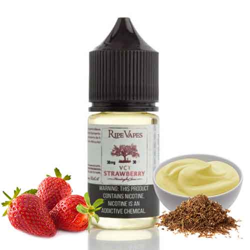 Ripe Vapes salt - VCT Strawberry - 30ml - E-Juice Steals