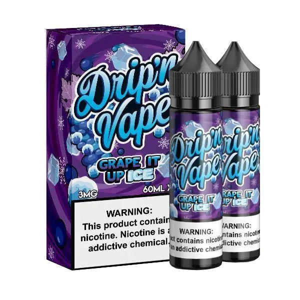 GRAPE IT UP ICE DRIP'N VAPE 60ML - E-Juice Steals
