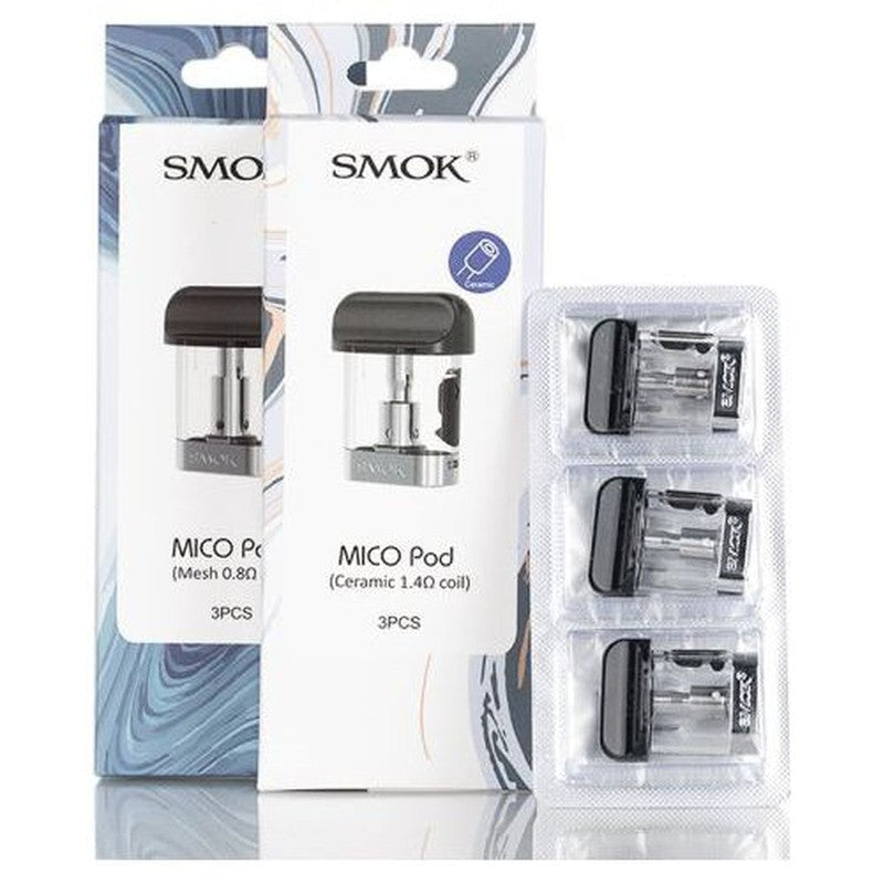 SMOK MICO REPLACEMENT POD CARTRIDGES 1.0 coil - E-Juice Steals
