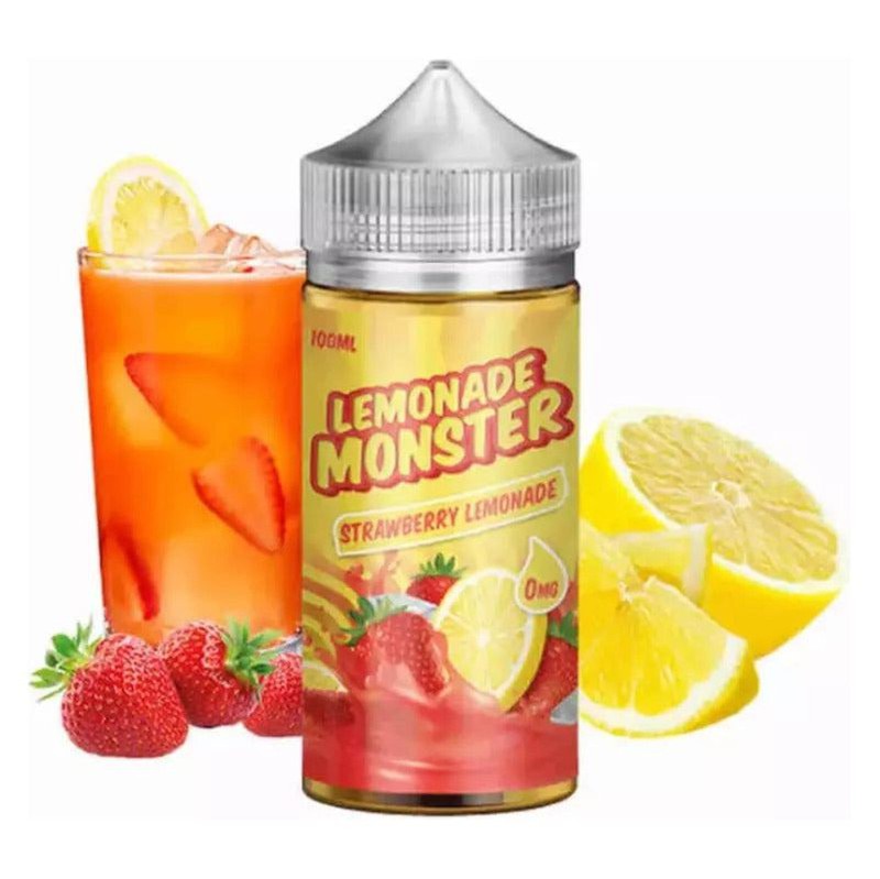LEMONADE MONSTER E-LIQUID STRAWBERRY LEMONADE - 100ML - E-Juice Steals