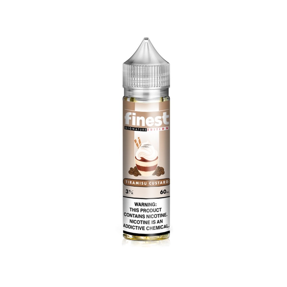 SALE! THE FINEST E-LIQUID - TIRAMISU CUSTARD - 60ML - E-Juice Steals