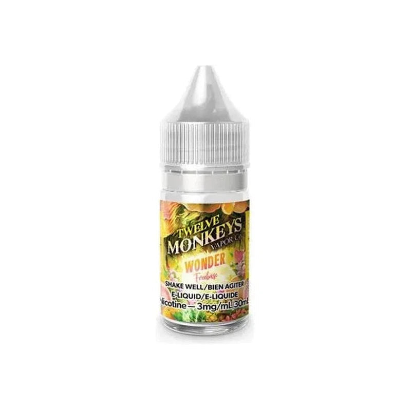 Twelve monkeys - Wonder - freebase 30 ML - E-Juice Steals